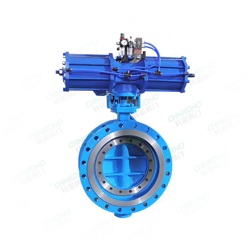 气动法兰蝶阀